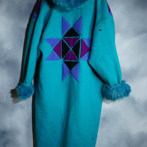 #54 Long Vintage Linda Lundstrom La Parka Women's Winter Jacket and Boots Set - Picture 4 of 6